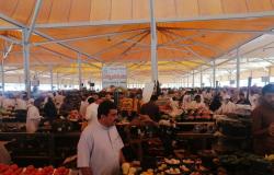 ازدحام أسواق الخضار قبل رمضان