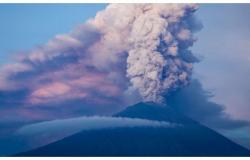 ثوران بركان شرق الفلبين