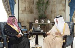 أمير مكة يستقبل رئيس فرع النيابة العامة
