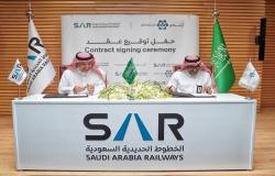 الخطوط الحديدية السعودية توقع عقداً لنقل الحبوب مع "أراسكو" لمدة 20 عاماً