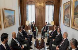 بشار الأسد يستقبل وزير الخارجية الإماراتي في دمشق