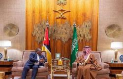 ولي العهد السعودي ورئيس موزمبيق يبحثان سبل تطوير آفاق التعاون المشترك