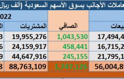 تدفقات المستثمرين الأجانب في الأسهم السعودية تتراجع 94% بالربع الأول 2023