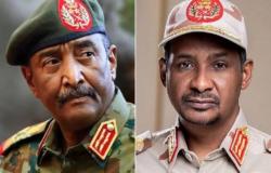 البرهان يعفي حميدتي من منصب نائب رئيس مجلس السيادة السوداني