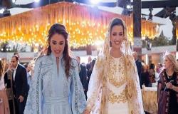 الملكة رانيا تقيم حفل حناء للآنسة رجوة .. صور