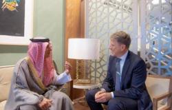 السعودية وسلوفينيا تبحثان سبل تطوير التعاون المشترك