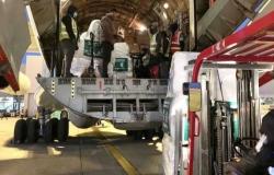 مغادرة الطائرة الإغاثية السعودية الـ 32 لمساعدة الفلسطينيين في غزة