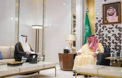 وزير الداخلية يبحث مع سفير دولة قطر لدى المملكة موضوعات ذات اهتمام مشترك