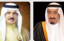 خادم الحرمين يتلقى رسالة خطية من ملك البحرين