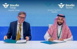 السعودية للشحن توقع اتفاقية لنقل مقرها الجديد لأكبر مرفق إقليمي لصيانة الطائرات