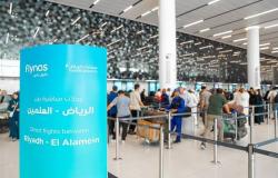طيران ناس السعودي يطلق أولى رحلاته المباشرة بين الرياض ومطار العلمين في مصر