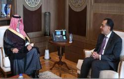 مدبولي: حريصون على دعم الاستثمارات السعودية في مصر والتعاون في مجال الطاقة