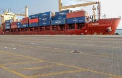 ميناء جازان للصناعات يستقبل أول سفينة حاويات من شركة CMA CGM الفرنسية