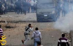 إشتباكات دامية بين أهالي سوهاج والشرطة بالأسلحة وحرق أربع سيارات شرطة والطريق يتحول لكتلة من اللهب