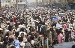 احتشاد الآلاف فى تعز اليمنية للاحتفال بذكرى تحقيق الوحدة الوطنية