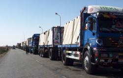 وصول 11 شاحنة زلط لقطاع غزة لاستكمال عمليات الإعمار
