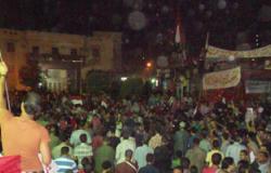 مسيرة حاشدة بمنوف تطالب بإسقاط النظام