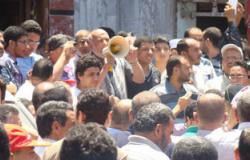 فتح طريق محكمة ملوى بعد فض اعتصام أنصار مرسى