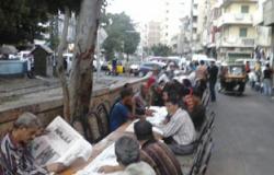 أهالى باكوس يشاركون فى الإفطار الجماعى لـ"تمرد" بالإسكندرية