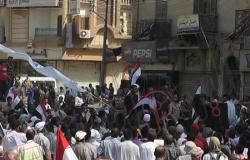 بالصور.. مسيرات "الإخوان" تصل مسجد ناصر بالفيوم