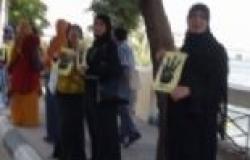 "دعم الشرعية" بكفر الشيخ ينظم سلسلة بشرية أمام قرية برج البرلس