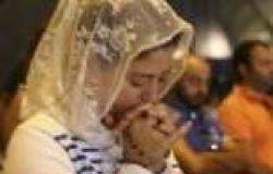 بالصور| المسيحيون السوريون يستجيبون لدعوة بابا الفاتيكان ويصلون من أجل السلام