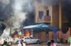 السيطرة على حريق نشب بالسوق الشعبي في الخرطوم