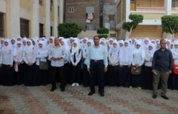 زيارة مفاجأة لوكيل وزارة التربية التعليم بالسويس على مدارس المحافظة