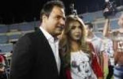 بالصور| عاصي الحلاني ونوال الزغبي يدعمان المنتخب اللبناني لكرة القدم