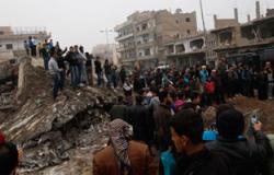 20 قتيلا فى غارة جوية لقوات النظام السورى على محافظة حلب