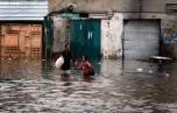 أمطار غزيرة في ليبيا وتضرر في مخيمات لإيواء النازحين جنوب طرابلس