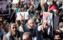 تظاهرة لأهالى مدينة قطور بالغربية تأييدا للجيش والشرطة