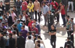 عناصر الإخوان يرددون هتافات مسيئة بجامعة الزقازيق لجر الطلاب للاشتباك