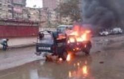 عاجل| CBC: "الإخوان" يضرمون النار في إحدى سيارات الشرطة بالطريق الدائري
