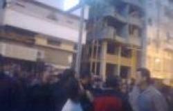 أهالي دمياط يحاصرون مستشفى ملك قيادي إخواني عقب مقتل مواطن وإصابة آخر في الاشتباكات