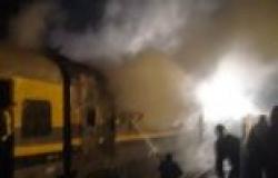 شاهد عيان في حادثة القطار: بائع مختل عقليُا قام بإشعال النيران داخل عربة القطار