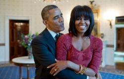 بالصور.. أبرز لقطات «أوباما الإنسان» في 2013