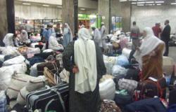 المطار يستقبل 266 معتمرا فلسطينيا قادمين من جدة لدخول غزة عبر رفح