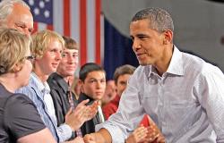 بالصور.. «أوباما» بين 2009 و2014: الرئيس الذي شاب سريعا