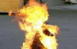 سائق يحرق نفسه أثناء ضبطه لتنفيذ أحكام صادرة ضده بالشرقية
