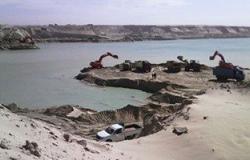 مهاب مميش:رفع 53% من الرمال المشبعة بالمياه و118 يوماً لافتتاح القناة