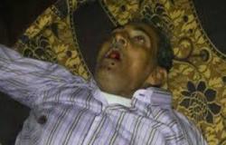 أول صورة للمتهم بقتل ضابط شرطة السادات بعد تصفيته فى المنوفية