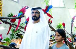 محمد بن راشد: «دبي للفراشات» و«الزهور» تضاهيان تصاميم عالمية