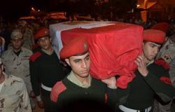 وفد من النور يشارك فى جنازة ضحية تفجير طلاب الكلية الحربية بكفر الشيخ