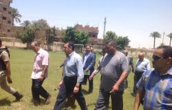 محافظ أسيوط يتفقد وحدتين صحيتين ويزور منزل جمال عبد الناصر