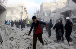 مقتل 17 طفلا على الاقل فى غارات جوية على ريف حلب