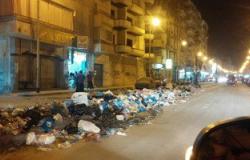 "واتس آب اليوم السابع": القمامة تغرق شارع الحديد والصلب بالإسكندرية