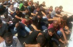 ليبيا تعتقل مئات المهاجرين غير الشرعيين قبل توجههم لأوروبا
