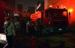 الدفع بـ 15 سيارة إطفاء للسيطرة على حريق أبو دياب بقنا