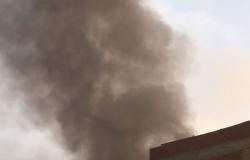 "واتس آب اليوم السابع": بالفيديو.. حريق هائل بمصنع مراتب فى العبور